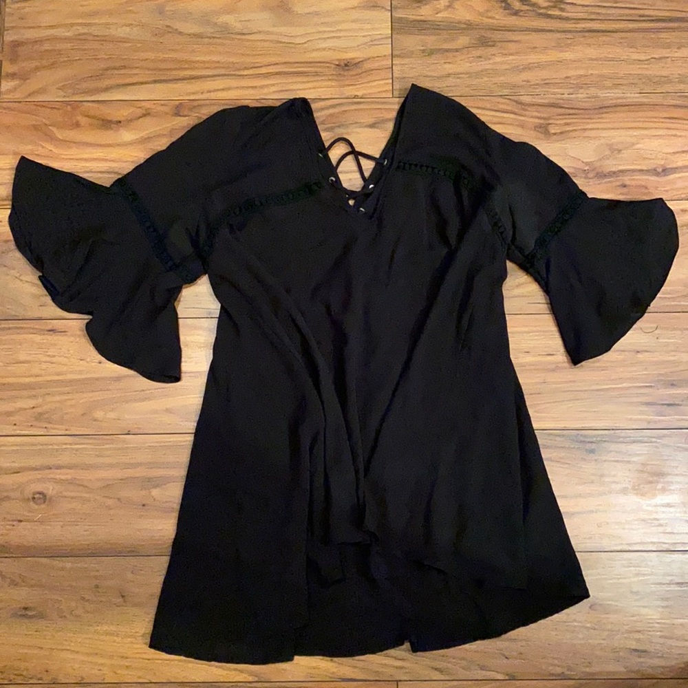 Black Casual Top